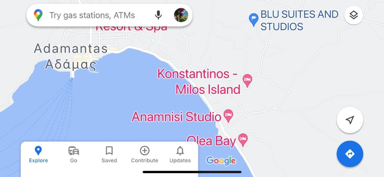 Blu Suites And Studios Adamantas  Exteriör bild